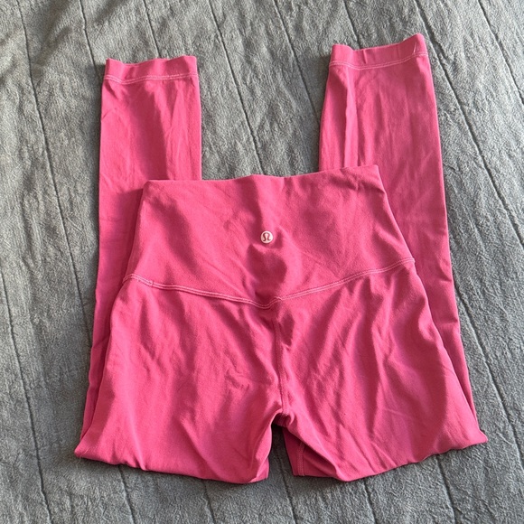 lululemon align cropped pink leggings - Picture 1 of 2